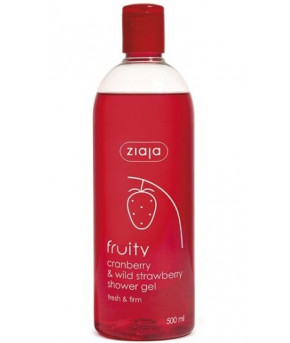 Гель для душа Ziaja baby Fruity Cranberry&Wild Strawberry клюква и земляника 500мл