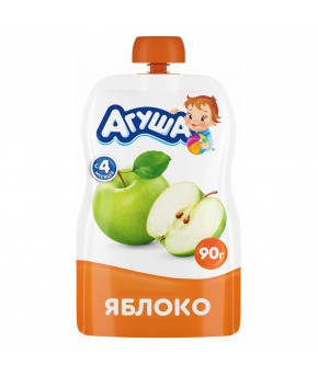 Пюре Агуша яблоко gualapack 90г 
