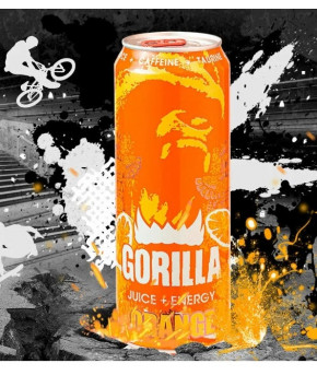 Напиток энергетический Gorilla Orange 0,45л