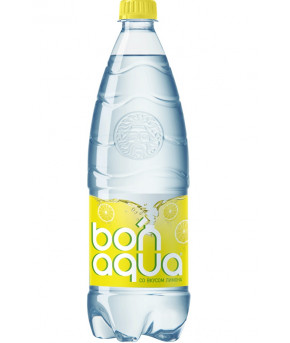 Вода BonAqua со вкусом лимона 1,0л