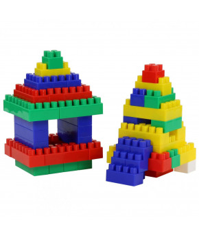 Конструктор Полесье Средний (72 элемента) (в мешке)