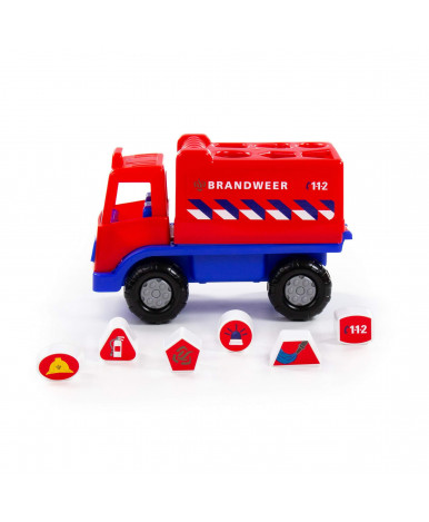 Автомобиль пожарная Полесье Забава грузовик NL (в сеточке)