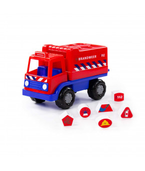 Автомобиль пожарная Полесье Забава грузовик NL (в сеточке)