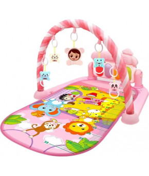 Коврик Labalu Африка прямоугольный розовый (на батарейках)