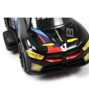 Автомобиль-каталка RiverToys BMW M-Power с ручкой со светящимися фарами и звуком Red