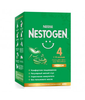 Смесь Nestle Nestogen 4 Premium молочная 600г
