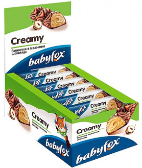 Батончик Babyfox Creamy Choco в молочном шоколаде 18.5г