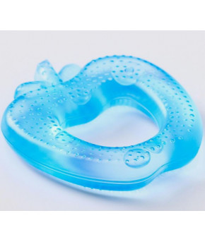 Прорезыватель Крошка Я Яблочко охлаждающий голубой