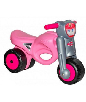 Мотоцикл-каталка Полесье Мини-мото розовая