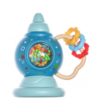 Развивающая игрушка Крошка Я Труба голубая с погремушкой