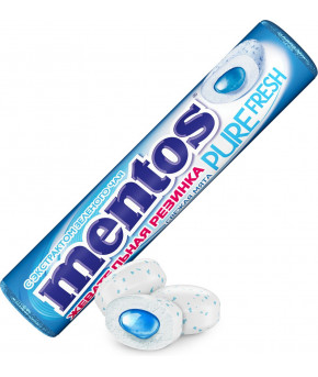 Жевательная резинка Mentos Свежая Мята 15.5г
