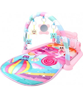 Коврик Labalu С зеркалом прямоугольный радужный (на батарейках)