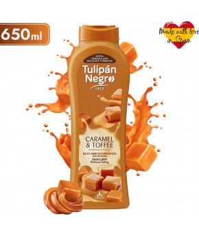 Гель для душа Tulipan Negro Caramel & Toffee 650мл