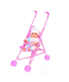 Коляска Baby A cart для кукол (в пакете)