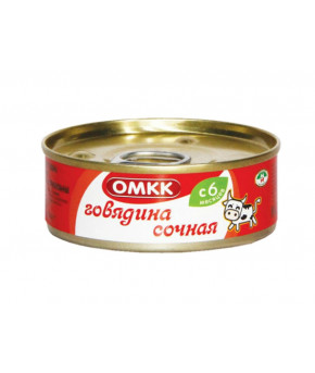 Пюре ОМКК говядина сочная 100г