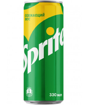 Напиток Sprite газированный 0,33л