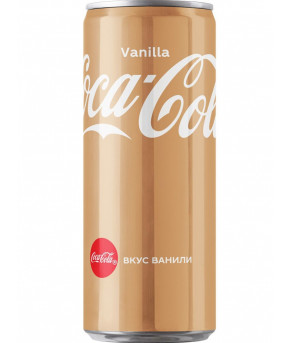 Напиток Coca-Cola Vaniila газированный 0,33л