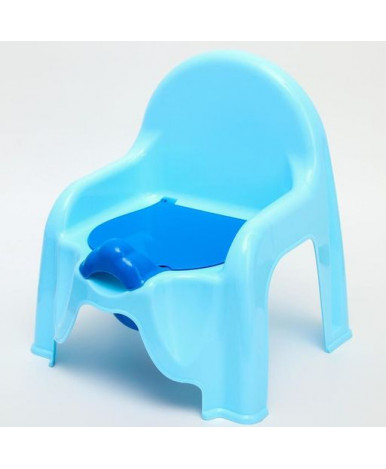 Горшок-стульчик Альтернатива голубой