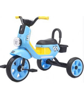 Велосипед NINO 620 с багажником Blue (со светом)