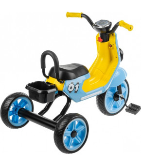Велосипед NINO 620 с багажником Blue (со светом)