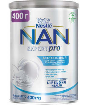 Смесь Nestle NAN безлактозная 400г