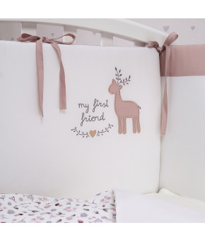 Комплект в кроватку Perina Little Forest Карамель 7пр