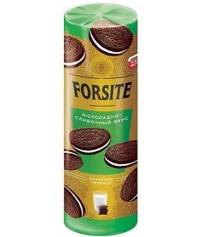 Печенье Forsite сэндвич с шоколадно-сливочным вкусом 220г