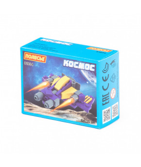 Конструктор Полесье Классик Космос-2 (35 элементов) (в коробке)