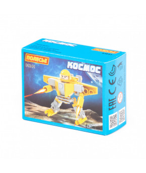 Конструктор Полесье Классик Космос-3 36 элементов (в коробке)