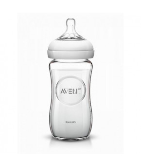 Бутылочка Avent Natural стеклянная, 240мл