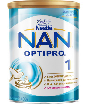 Смесь Nestle NAN 1 OPTIPRO молочная 400г