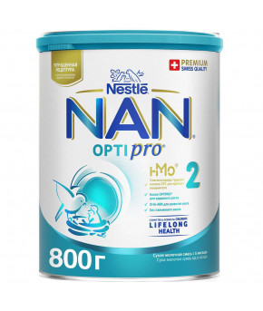 Смесь Nestle NAN 2 OPTIPRO молочная 800г