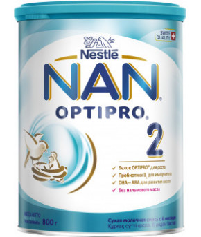 Смесь Nestle NAN 2 OPTIPRO молочная 800г