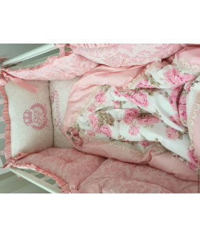 Одеяло Жанет и подушка Пыльная роза