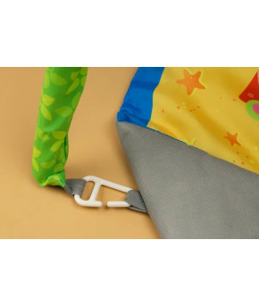 Коврик Labalu С зеркалом прямоугольный Слон синий (на батарейках)