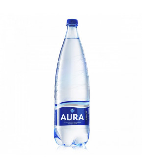 Вода Aura питьевая газированная минерализованная 1,0л