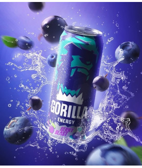 Напиток энергетический Gorilla Berry Blast 0,45л