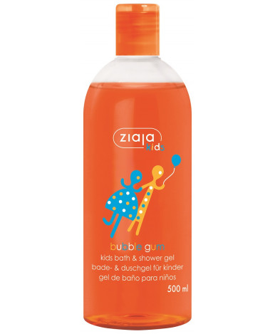 Гель для душа Ziaja kids Bath&Shower gel Bubble Gum 500мл