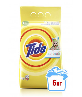 Стиральный порошок Tide детский Color 6кг 0+