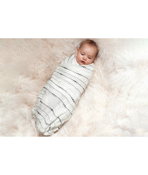 Пеленка Sofi Голубые слоники фланель 95х100см