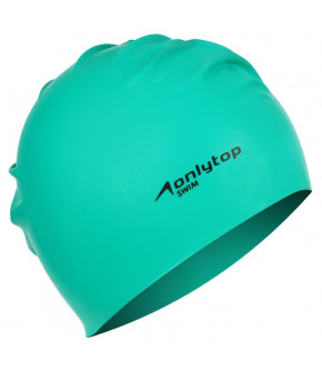 Шапочка для плавания подростковая Onlytop Swim резиновая, цвета микс