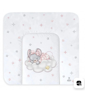 Матрац для пеленания мягкий Globex Baby Мышка розовый 58*60см