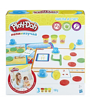 Развивающий набор пластилина Play-Doh числа и счёт
