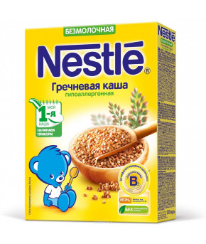 Каша Nestle гречневая гипоаллергенная безмолочная 200г