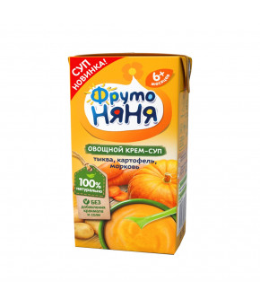 Крем-супчик Фруто Няня тыква картофель морковь 200г