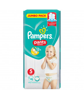 Подгузники-трусики Pampers Pants 5 (12-17кг) 42шт