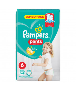 Подгузники-трусики Pampers Pants 6 (>15кг) 38шт