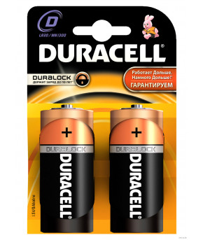 Батарейки Duracell D-LR20 MN1300 2шт