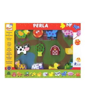 Развивающая игрушка Bino Perla деревянная