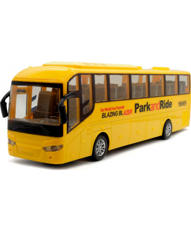 Автобус на радиоуправлении HK Industries Bus-G жёлтый (в коробке)